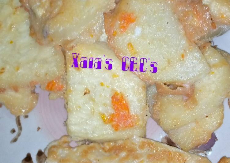 Recipe: Tasty Egg coated yam This is A Recipe That Has Been Tested  From Best My Grandma's Recipe !!