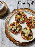 Mini Veg Pizza Bites (Italian Party Appetizer)