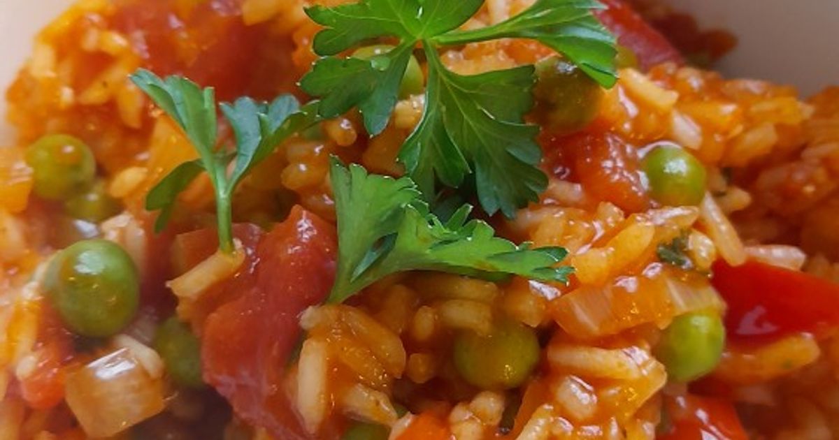 Djuvec Rice Child Friendly And Vegetarian Recipe by Annik B