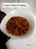 Gongso Babat dan Daging