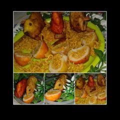 A picture of Noodles Rabbit with noodles modak.