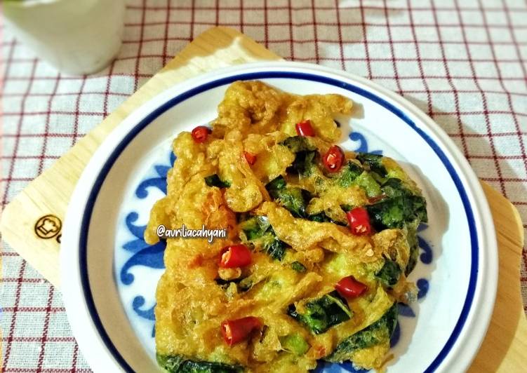 Resep Telur Dadar Pakcoy, Bikin Ngiler