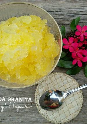 Foto resep Orange Soda Granita