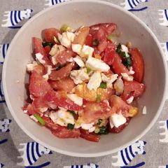 A picture of Tomato Salad.