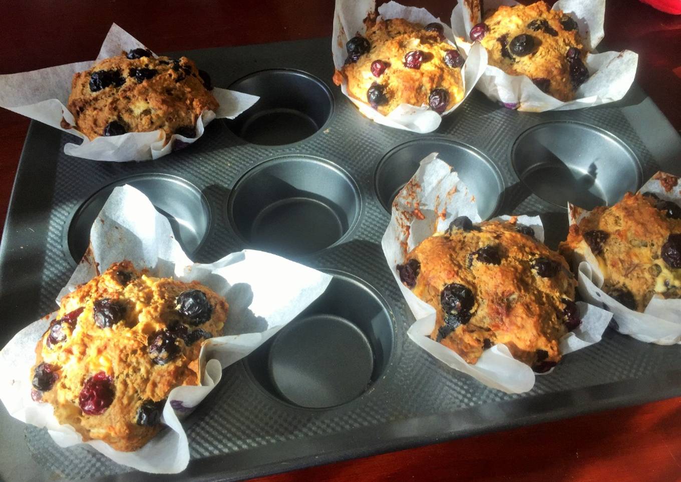 Banana Blueberry Muffin (Vegan)