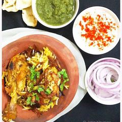 Hassle Free Chicken Dum Biryani A picture of Hassle Free Chicken Dum Biryani.