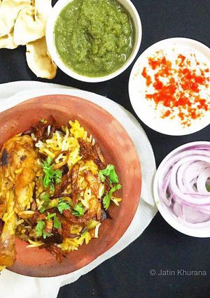 A picture of Hassle Free Chicken Dum Biryani.