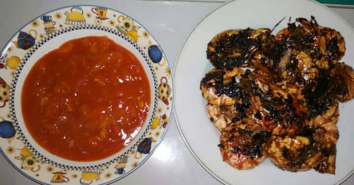 57 resep udang galah bakar  enak dan sederhana Cookpad