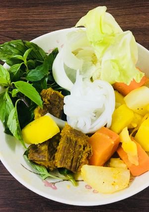 Hình của món Phở bò kho.