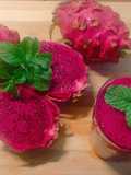 Bloody dragon fruit smoothie