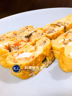 香菇玉子燒 的食譜成品照片