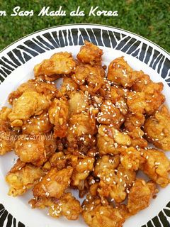 Foto resep Ayam Saos Madu ala Korea