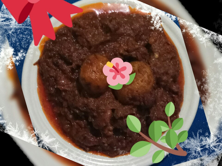 Cara Buat Rendang kacang merah dan kentang Ekonomis