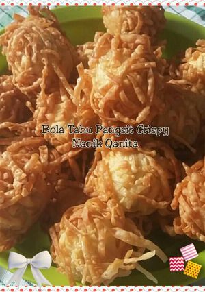 Foto resep Bola Tahu Pangsit Crispy