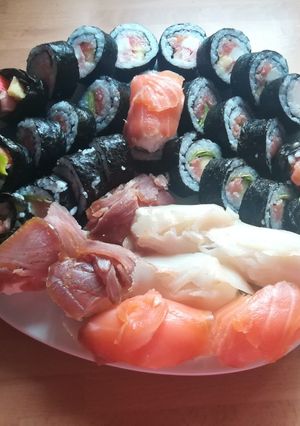 Una foto de Sushi