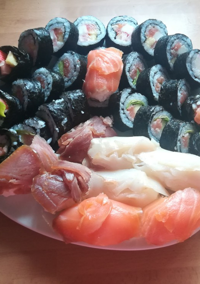 Una foto de Sushi