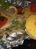 Pescado en papillote