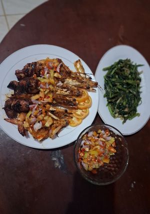 Foto resep Udang Bakar Jimbaran