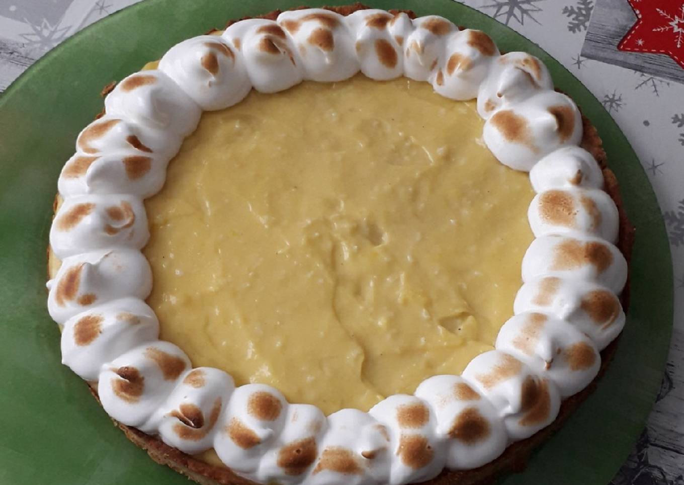 Recette 7 - TARTE CITRON MERINGUÉE 🍋