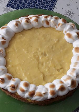 Une photo de Recette 7 - TARTE CITRON MERINGUÉE 🍋