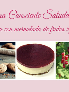 Una foto de Tarta con mermelada de frutos rojos