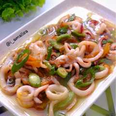 Oseng Cumi Cabe Ijo-レシピのメイン写真