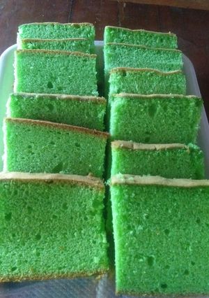 Foto resep Bolu Pandan Santan
