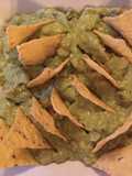 Guacamole casero con totopos 🇲🇽