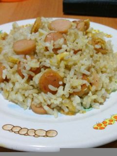 Foto resep Nasi Sosis Telur ala Akari Papa