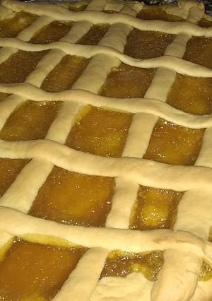 Una foto de Pastafrola de batata