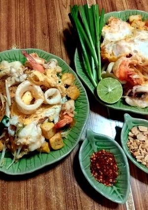 รูปของ ผัดไท วุ้นเส้น / เส้นจันทร์ ทะเล