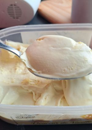 Une photo de Glace sirop d'érable