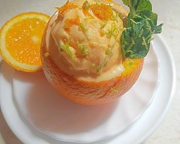 Best Recipe Homemade orange creamsicle ice cream Very Delicious