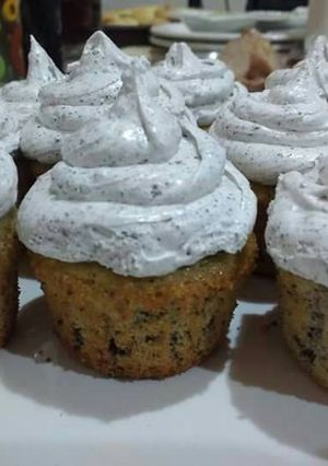 Una foto de Cup cake de galletitas oreo