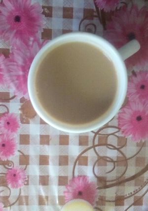 A picture of 10am tea.