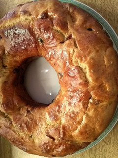 Una foto de Roscón de Navidad