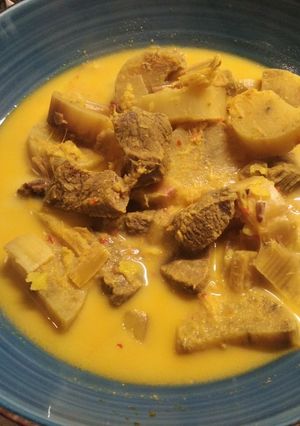 Foto resep Sayur umbut (batang pisang) khas Karo
