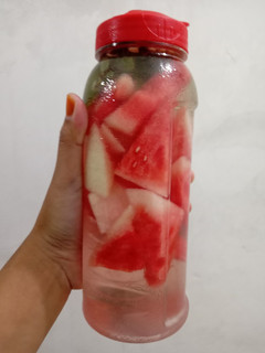 Foto resep Infused water Semangka, jeruk nipis & mint