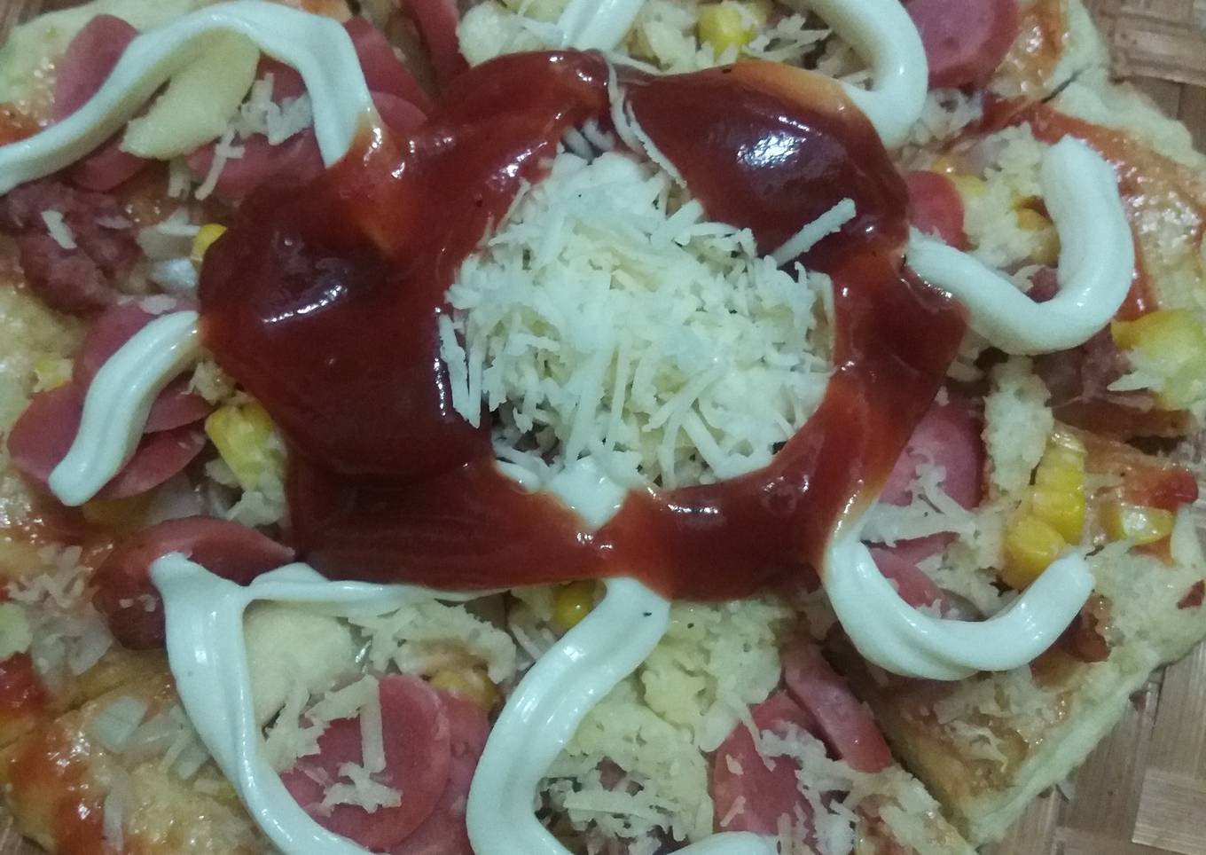 Pizza panci ala-ala oven 😂