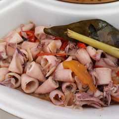 A picture of Tumis cumi asin.