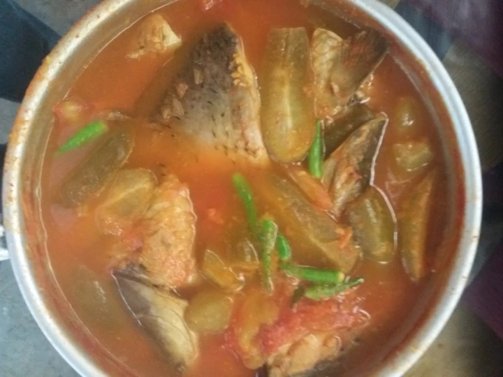 Langkah Mudah untuk Membikin Resep Sayur asam ikan mas yang Enak Banget Anti Ribet, Lezat