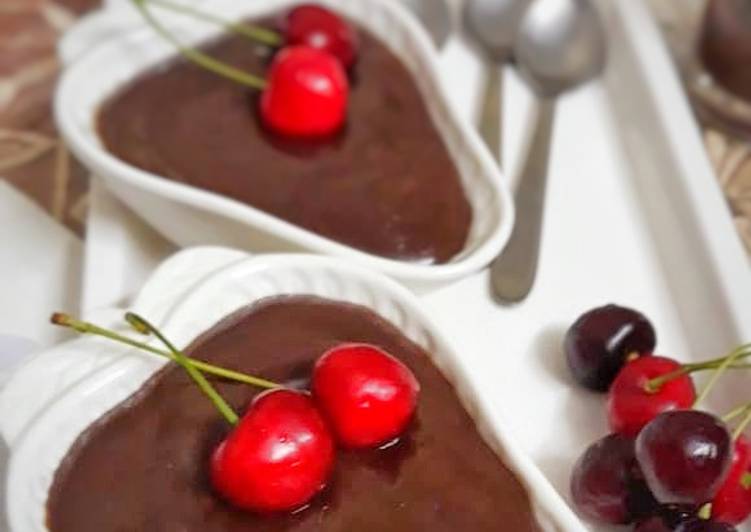 Simple Way to Make Homemade Chocolate pudding