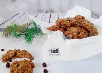 Masakan Populer Oatmeal Cookies with Almond Ala Warung