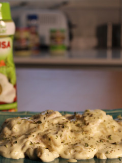 Una foto de Filetes de pavo en salsa