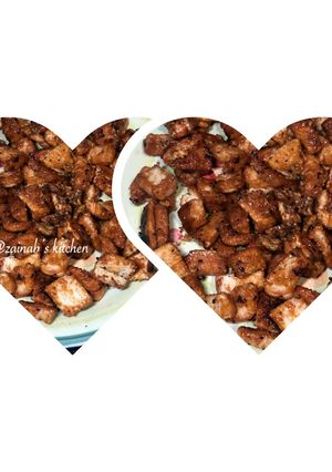 A picture of Caramel bread, popcorn recipe (easy bread popcorn) (bread snack)🍞.