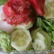 Ensalada con pepinos