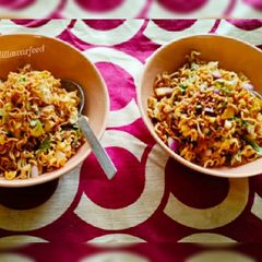 A picture of Maggi Bhel.