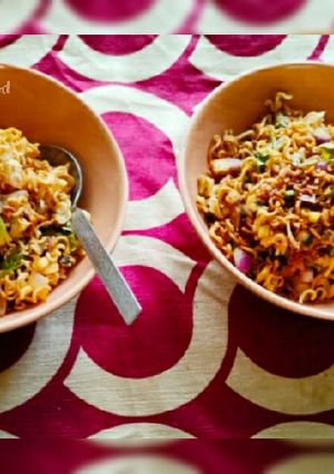 A picture of Maggi Bhel.