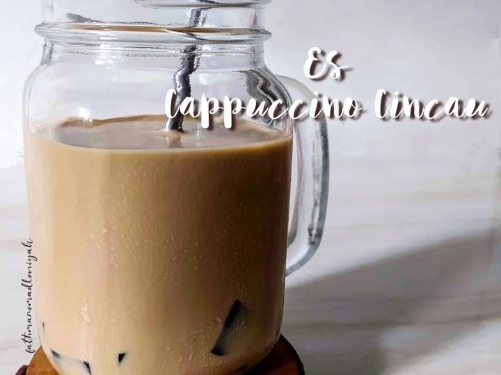 Cara Gampang Menyiapkan Resep Es Cappuccino Cincau yang  Bikin Ketagihan Anti Ribet, Lezat Sekali