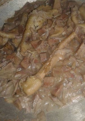 Foto resep gudeg ceker